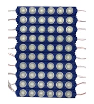 10 Adet 12 Volt 6 Watt 6 Lensli Turkuaz 3030 SMD Led Modül IP65