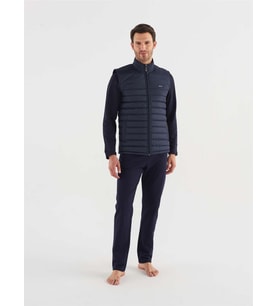 Mod Collection 3763 Erkek Uzun Kollu %100 Pamuklu Yelekli 2 İplik Eşofman Takım