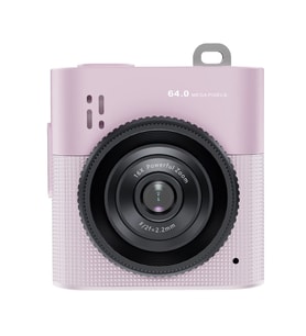 Çeşithane S5S6 Mini Dijital Kamera 64MP IPS Ekran Taşınabilir Vlog-Mor
