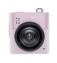 Çeşithane S5S6 Mini Dijital Kamera 64MP IPS Ekran Taşınabilir Vlog-Mor