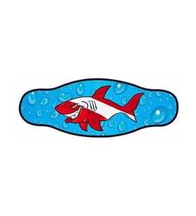 BESTDIVERS Maske Arkalığı SHARK, Neopren