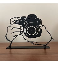 Fotoğraf Makinası Masa Dekoru