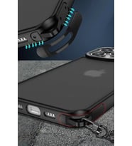 ERTAN iPhone 13 Pro Max Kılıf Elegant Kapak - Derin Mor