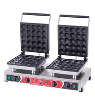 Işıkgaz Silver Elektrikli Çiftli Yuvarlak Bubble Waffle Makinesi