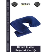 #Yastık Uzun Yolculuk Konfor Boyun Ense Desteği Uçak Otobüs Araba Tren Boyun Şişme Seyahat Yastığı
