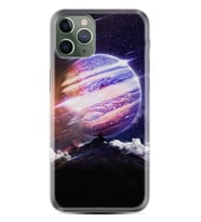 Apple iPhone 11 12 13 14 Pro Max Kılıf Desemli Silikon Super Planet 1797