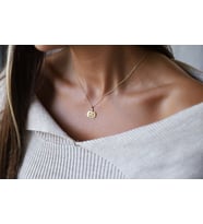 Kişiye Özel 925 Ayar Gümüş Minimal Bal Kabağı Kolye