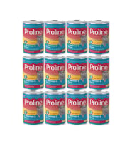 Proline Somonlu ve Alabalıklı Yetişkin Kedi Konservesi 400 Gr*12 Adet (Kahverengi)