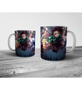 Pixxa Kimetsu No Yaiba - Demon Slayer Kupa Bardak Model 2