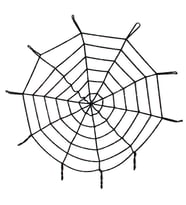 Halloween Cadılar Bayramı Örümcek Ağ Dekor Siyah 1.5 Metre