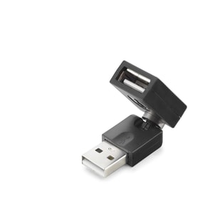 Usb To Usb F Çevirici Mafsallı Siyah HDX1357