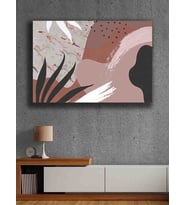 Koç stüdyo Modern tasarım kanvas tablo 50x70 (Çok Renkli)