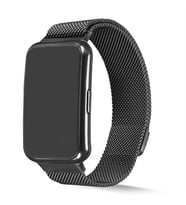 Huawei Watch Fit Uyumlu Kordon Hasır Metal Mıknatıslı Örgü Zore KRD-01 Kayış