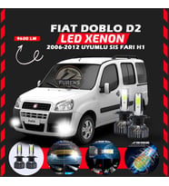 Fiat Doblo D2 2006-2012 Sis Farı Uyumlu Şimşek Etkili Led Xenon Pro Series H1