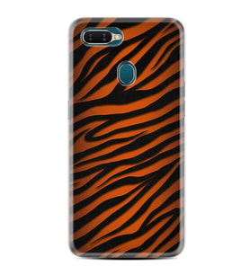 Oppo A5S A15 A16 A54 A55 A73 A74 Kılıf Desemli Silikon Leopar Yeni 1676