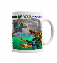 God of War Brasil Kupa Bardak Porselen