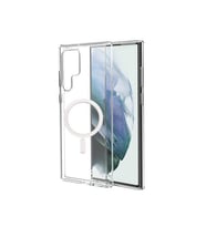Samsung Galaxy S22 Ultra Uyumlu Kılıf Zore Tacsafe Wireless Kapak (Renksiz)