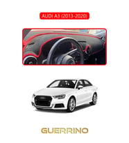 AUDİ A3 (2013-2020)TORPİDO KORUMA HALISI KIRMIZI KENAR