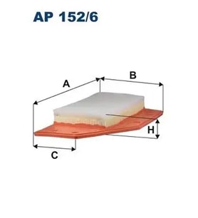 FILTRON AP1526 Hava Filtresi 23430312