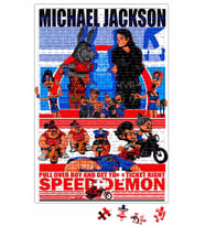 Speed Demon Michael Jackson Puzzle 240 Parça Yapboz