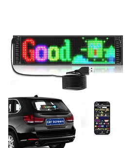 Led Matrix Panel Rgb Yazı Yazma Animasyonlu Telefon Kontrollü Akıllı Ekran