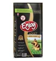 Enjoy Biftekli Yetişkin Köpek Maması 15 Kg (Kahverengi)
