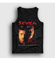 Presmono Unisex Siyah Poster Movie Seven Se7en Atlet 544638tt