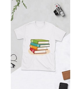 Dünya Okuma Yazma Günü Tasarımlı T-shirt
