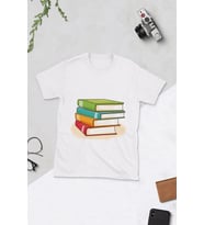 Dünya Okuma Yazma Günü Tasarımlı T-shirt