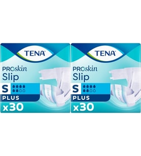 Tena Proskin Slip Plus Bel Bantlı Yetişkin Bezi S - Küçük - Small 60 Adet