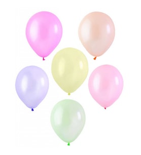 BALON DÜZ NEON FOSFORLU 12 İNC KARIŞIK PK:50-