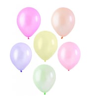 BALON DÜZ NEON FOSFORLU 12 İNC KARIŞIK PK:50-