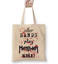 Manowar Kill With Power Bez Çanta Uzun Saplı