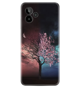 General Mobile GM 24 Pro Kılıf Resimli Desenli Silikon Platinium Series Heaven Tree 1859