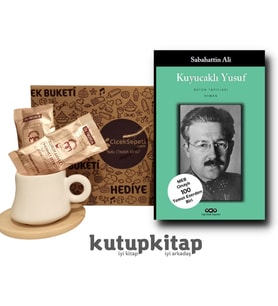 Kutupkitap Bambu Fincan Türk Kahvesi Kişiye Özel Not Kuyucaklı Yusuf Sabahattin Ali Kitap Hediye Seti