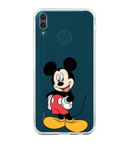 Huawei Y9 2019  Kamera korumalı Kapak Mickey Mouse Tasarımlı  Şeffaf Kılıf