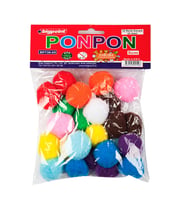 Bigpoint Ponpon 5 cm 10 Renk / 25'li Poşet