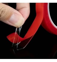 Silikon Çift Taraflı Montaj Bantı Şeffaf Tape 25mm X 5mt