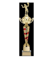 ODAK KUPA - Figürlü Kupalar - Voleybol Kadın Figürlü Kupalar FG-078 A - 58 cm