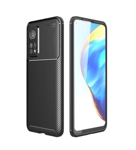 Xiaomi Mi 10T Pro 5G Kılıf Esnek Soft Karbon Tasarım Legion Serisi (Siyah)