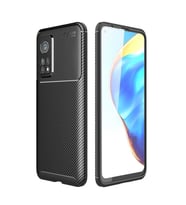 Xiaomi Mi 10T Pro 5G Kılıf Esnek Soft Karbon Tasarım Legion Serisi (Siyah)
