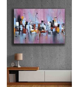 Koç stüdyo Modern tasarım kanvas tablo 50x70 (Çok Renkli)