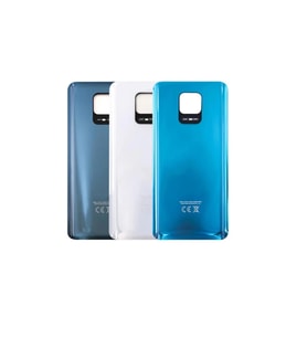 Xiaomi Redmi Note 9S İle Uyumlu Arka Pil Kapak (Beyaz)