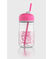 Renga Bubble Kids Little Dreamer Desenli 370 ml Pipetli Cam Şişe 182027 Mavi
