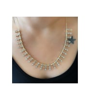 ÖZEL SERİ SPEAR KOLYE 47+6CM-GOLD RENK ACR7355