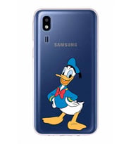 Samsung Galaxy A2 Core  Kapak Donald Duck Tasarımlı Şeffaf Silikon Kılıf