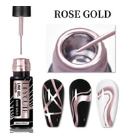 Lily Cute Metalik Nail art çizim ojesi ROSE GOLD (56567)