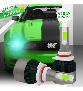 NKT GROUP 9006 Ice Blue Buz Mavi Led Xenon Far Ledi Led Zenon Far Ampulü