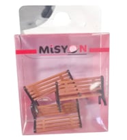 Misyon Maket Dekoratif Mini Bank 3Lü