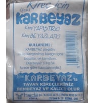 KAR BEYAZ KİREÇ PARLATICI ÇİVİT ( PAKET TAKRİBİ 60 gr + - % 5 - DEĞİŞKENLİK GÖSTEREBİLİR )